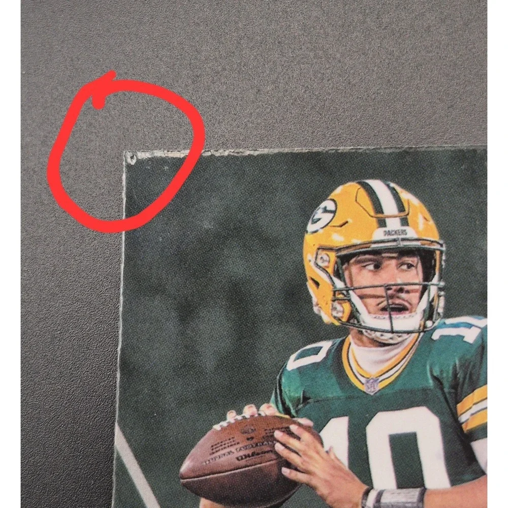 2020 Panini Mosaic Jordan Love #211 Rookies Mosaic Reactive‎ Gold Prizm (RC)